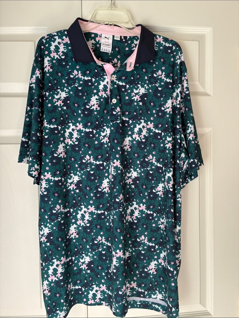 Puma x Arnold Palmer Floral Men’s Polo, XXL